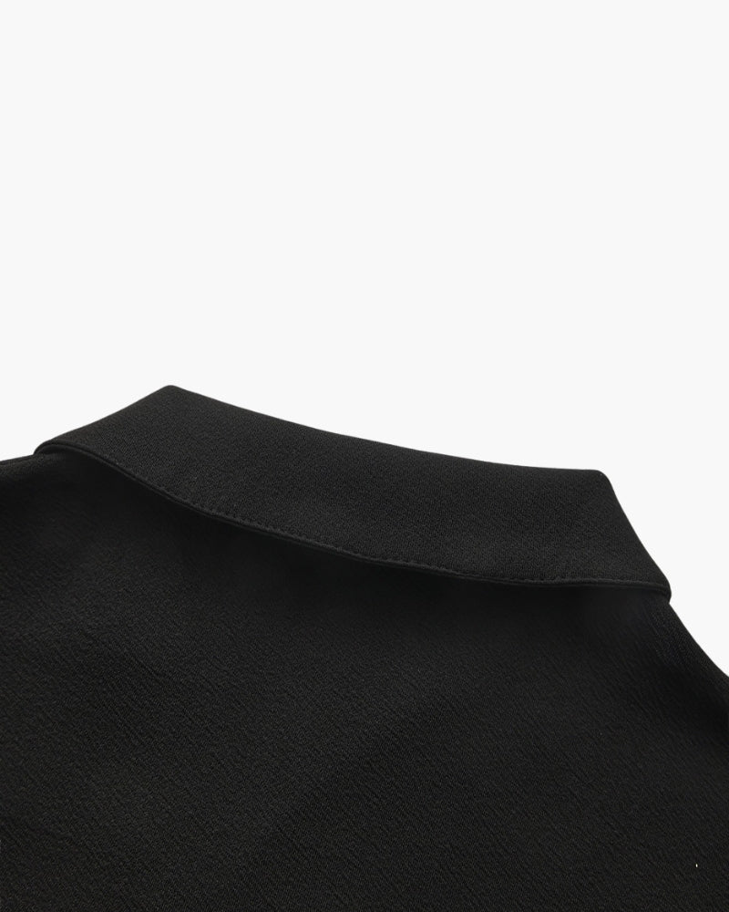 Baumwoll-Polo & Hosen-Set