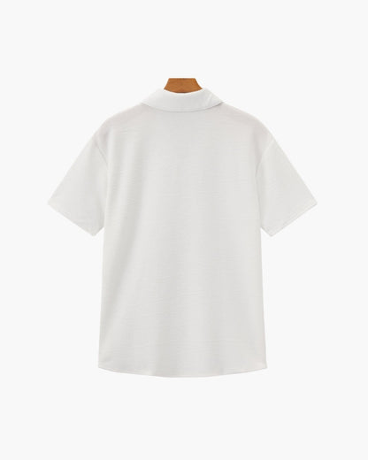 Baumwoll-Polo & Hosen-Set