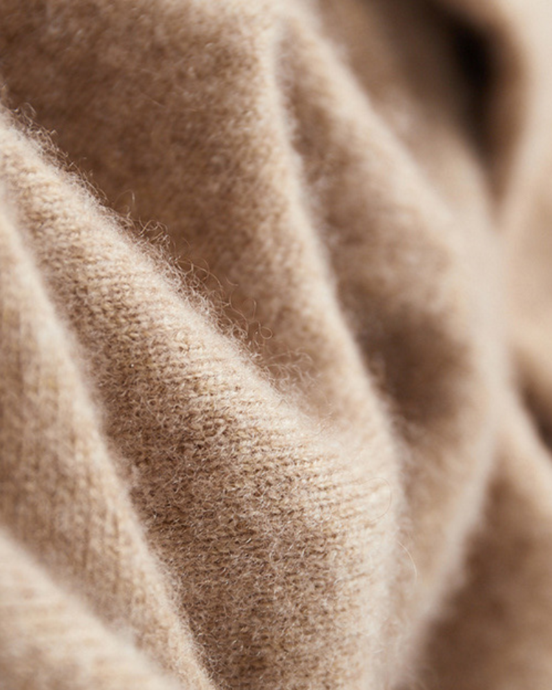 100% Kaschmir Kapuzenpullover